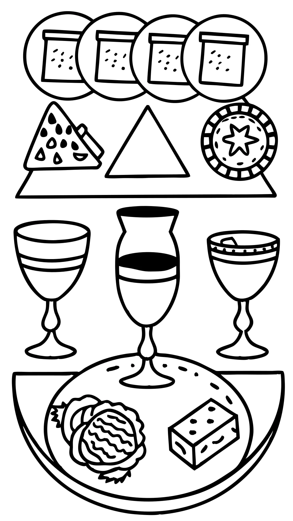 coloring pages for passover